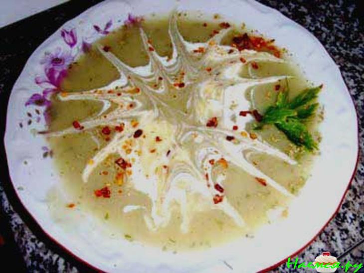 Супчик-пюре с цветной капустой