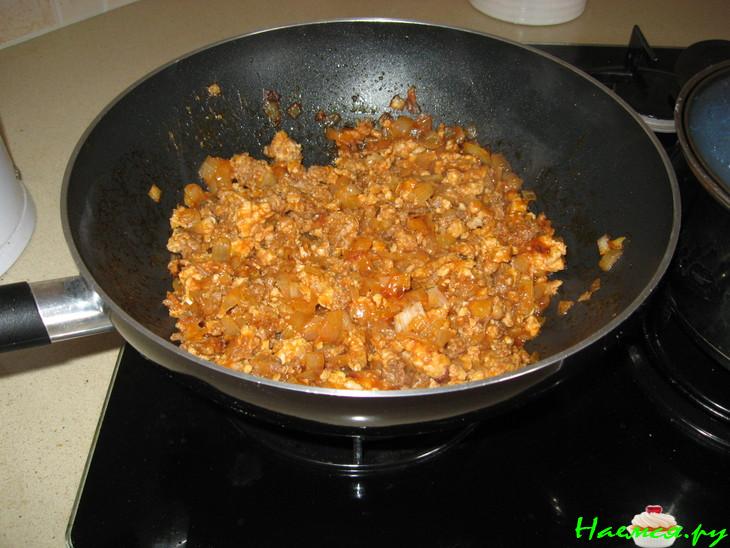 Муссака из рубленного мяса