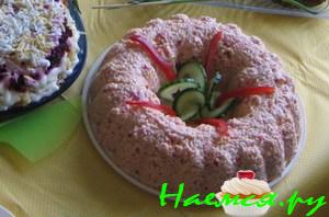 Салат "Снежная Юрмала" Салат "Снежная Юрмала"