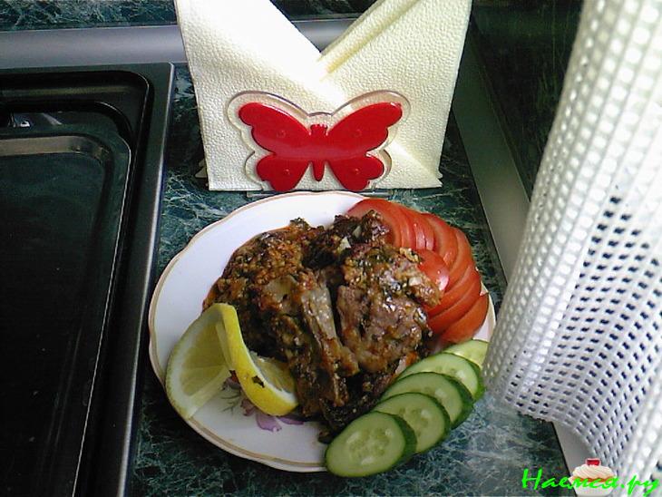 Барашек запеченный с булгуром Барашек запеченный с булгуром