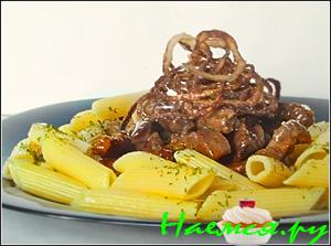 Фегато Венециано (Печень по-венециански)