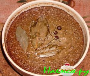 Паштет из куриной печенки с шампанским