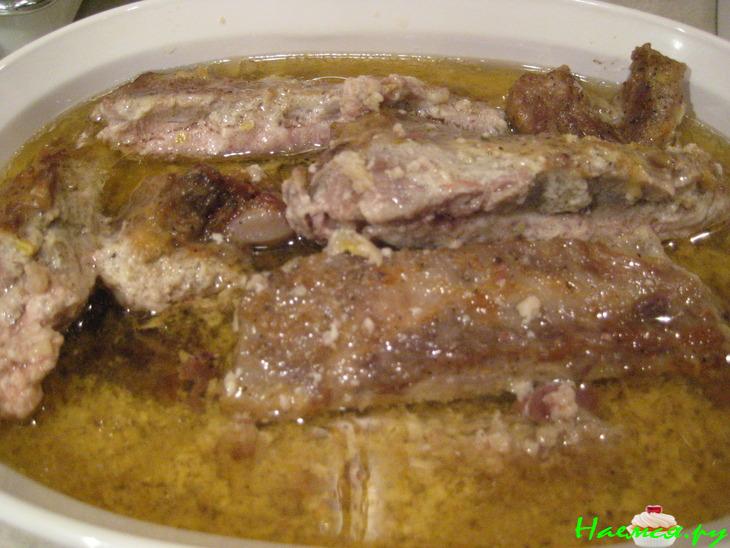 Рёбрышки в майонезном маринаде