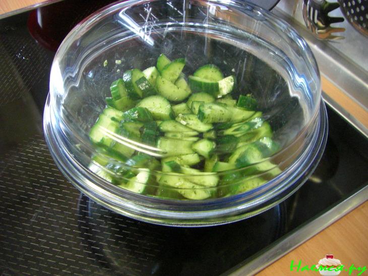 Салатик огуречный Салатик огуречный