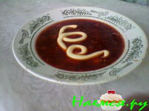 Борщ пасхальный