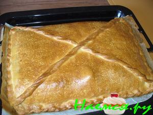 Пирог "Быстрый" (мой вариант приготовления)