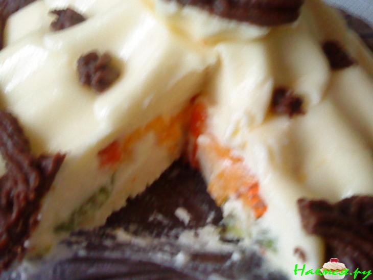 Торт-желе "Снежная Королева"