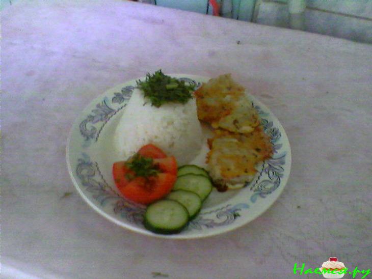 Рыба с майонезом жареная