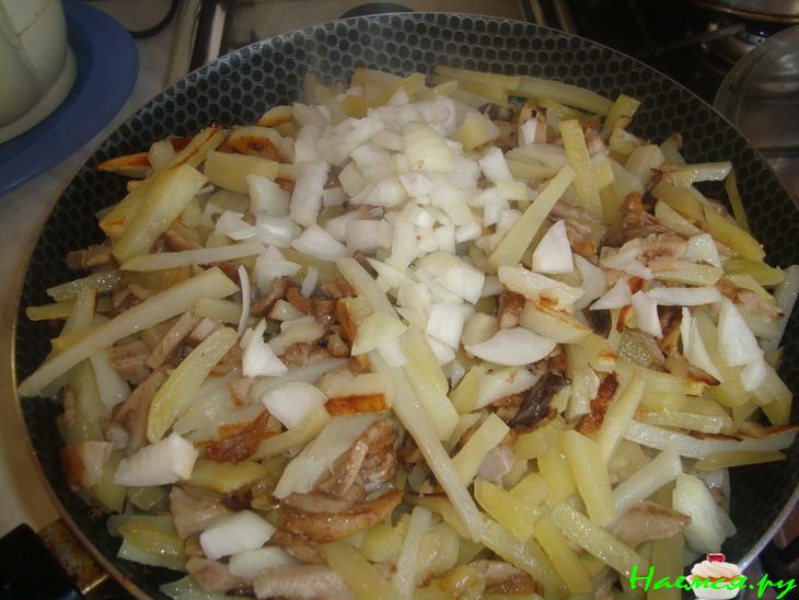 Жареха из сыроежек