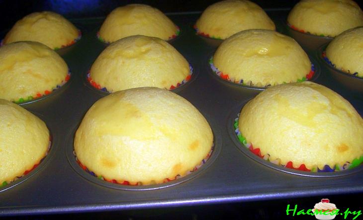 Рождественские маффины с желе