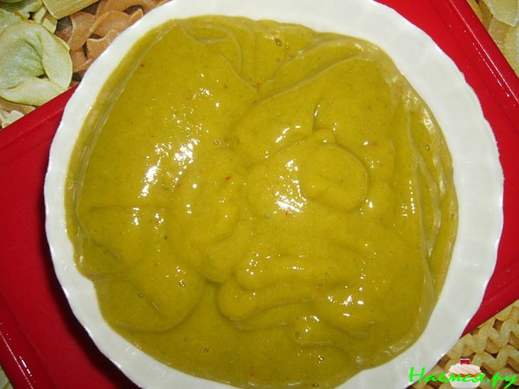 Соус "Ткемали" из замороженной желтой алычи