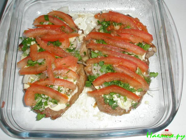 Свиная шейка в шубке