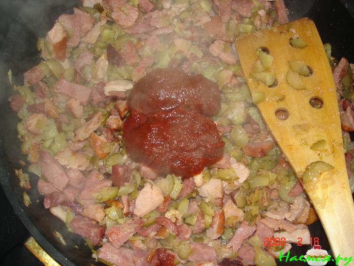 Соляночка из мясной нарезки