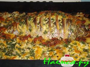 Фаршированная овощами рыба Фаршированная овощами рыба
