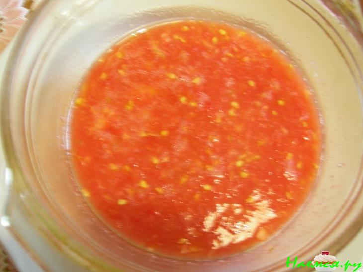 Закуска из сладкого перца в соусе