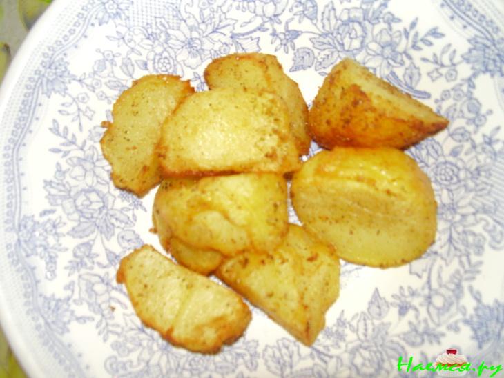 Просто золотистая картошечка на гарнир