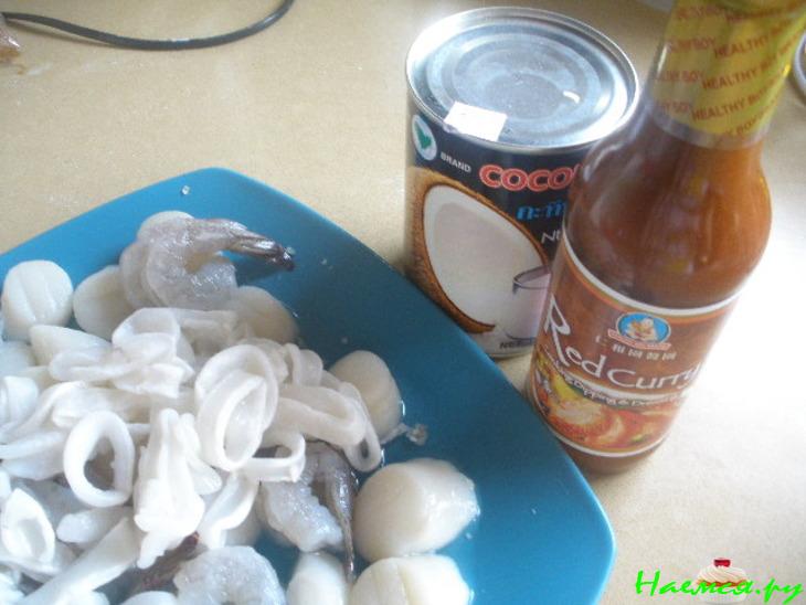 Карри из морепродуктов от бедных тайских рыбаков