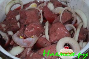 Гранатовый маринад к шашлыку