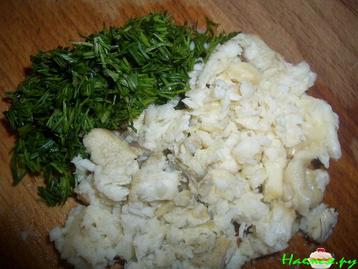 Рыба с соусом бешамель