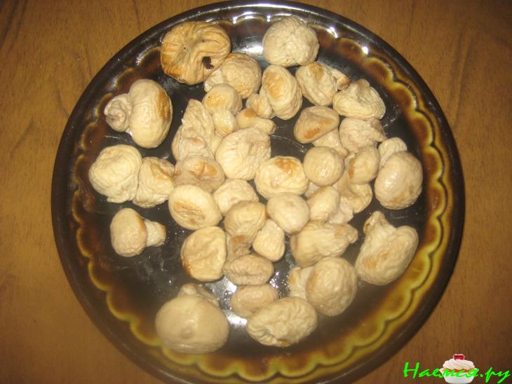 Салат из грибов дождевиков с овощами