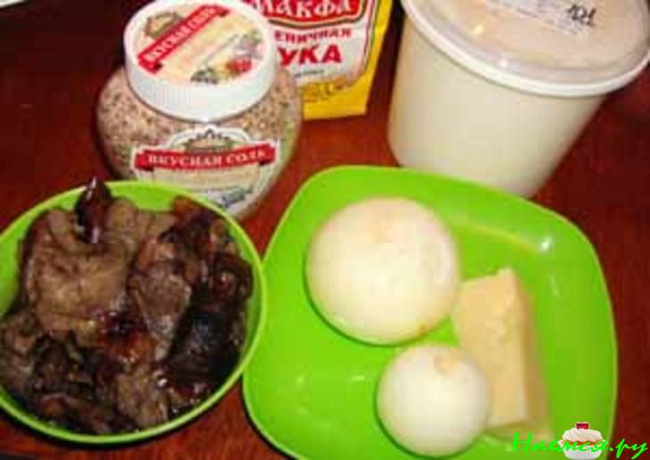 Жюльен с грибами в горшочке