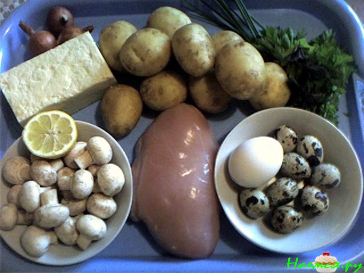 Салат "Наша Ряба"