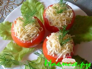 Баклажанная паста в томатной посуде