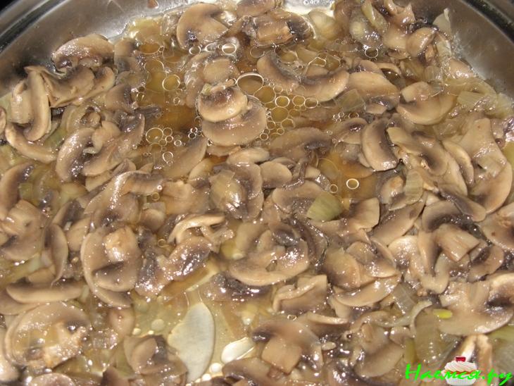 Гречневый суп с шампиньонами