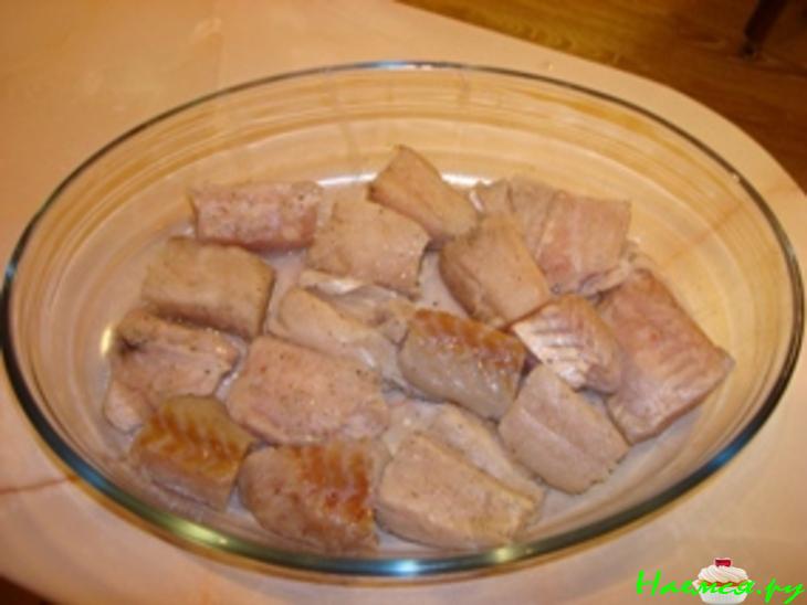 Рыба под зеленым покрывалом