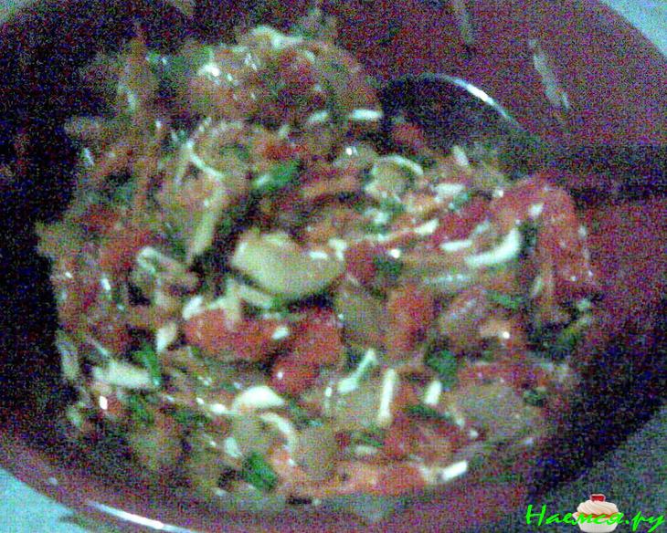 Пеленгас с пикантной овощной начинкой