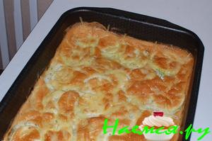 Кабачки (цуккини) в омлете