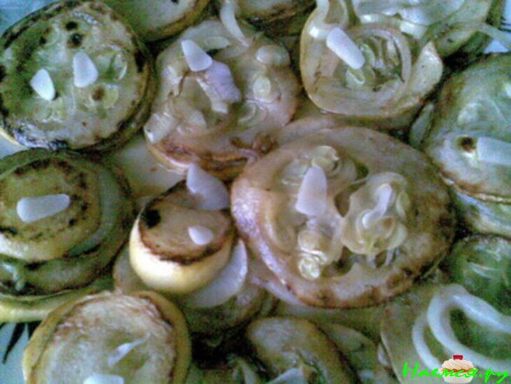 Кабачок жареный