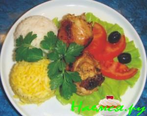 Фаршированные куриные голени