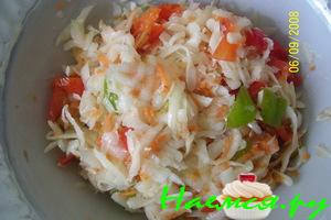 Салат "Белоснежка"