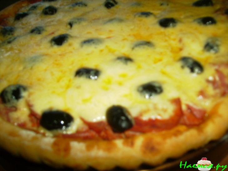 Пицца "Гавайская" (вариант)