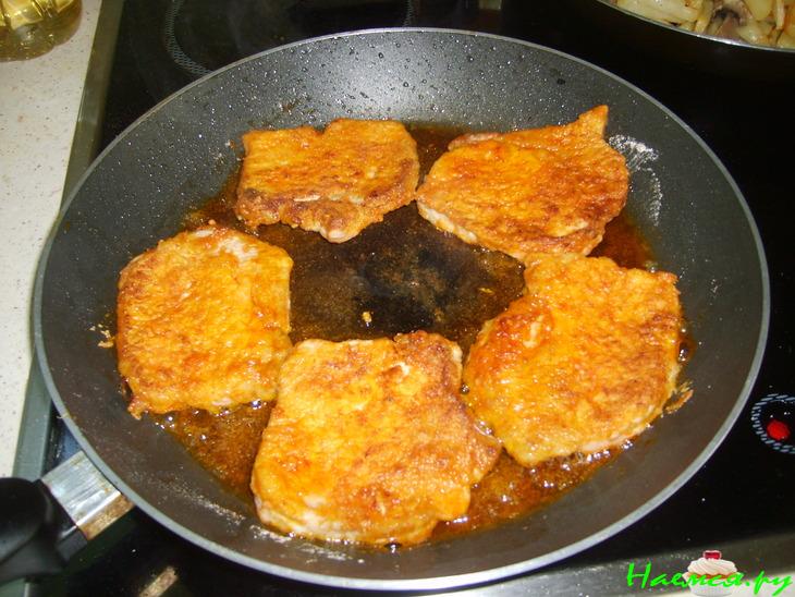 Жареная свинина с паприкой