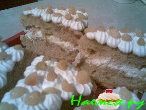 Торт "Изюминка" с коньяком