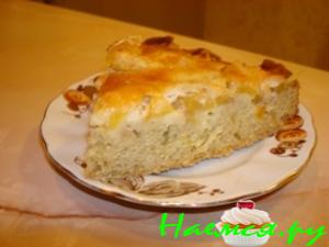 Пирог с манго