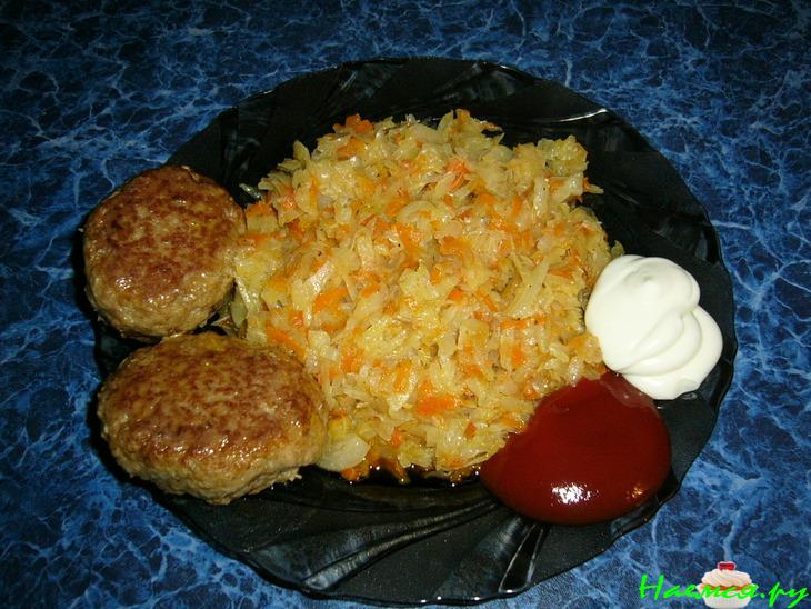 Солянка из капусты (мой вариант)