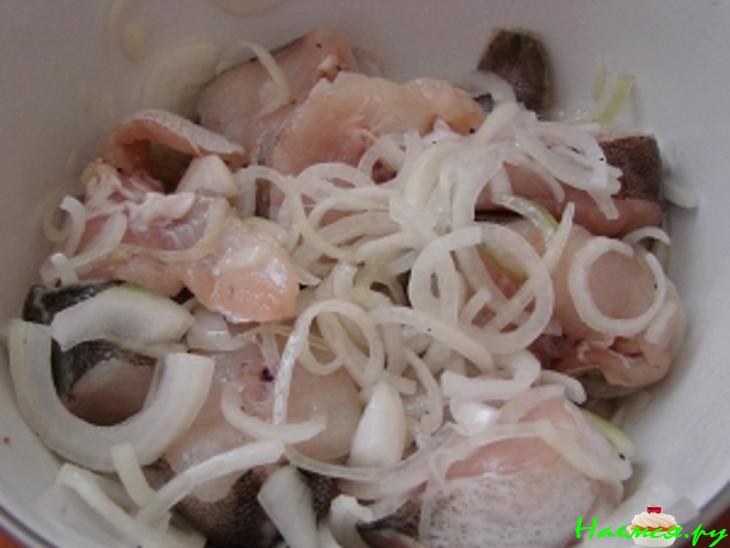 Рыба, запеченная в пергаменте