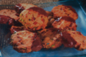 Фисташковые коржики