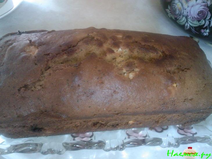 Мандариновый кекс с маком