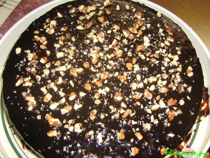 Вариант бисквитного торта с вишней