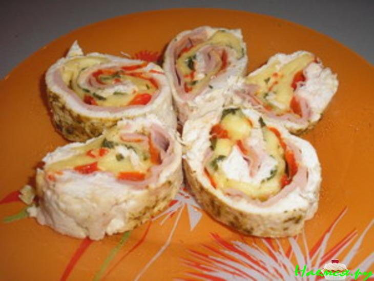 Рулет "Радуга"