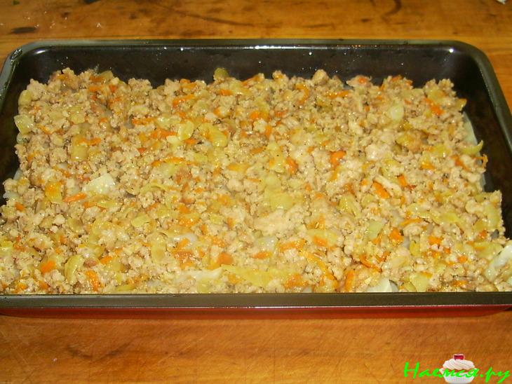 Запеканка из цветной и белокачанной капусты