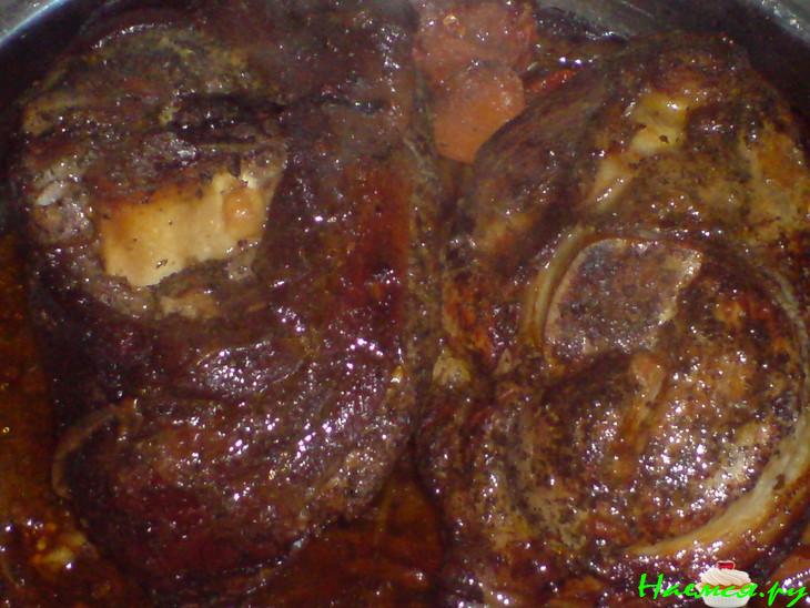 Рулька с пивом и мятой