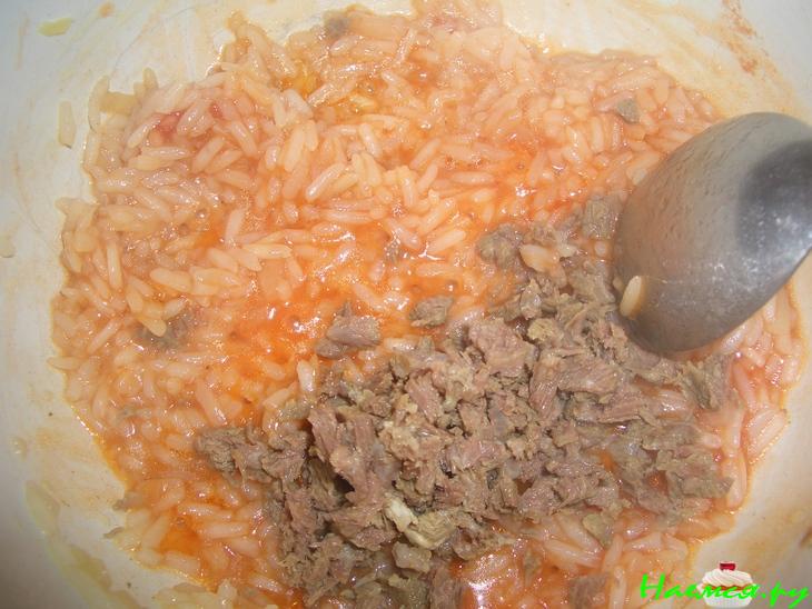 Рис с мясом (с 1 года)