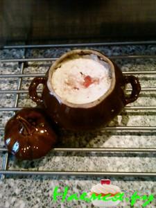 Овощи с мясом в горшочке