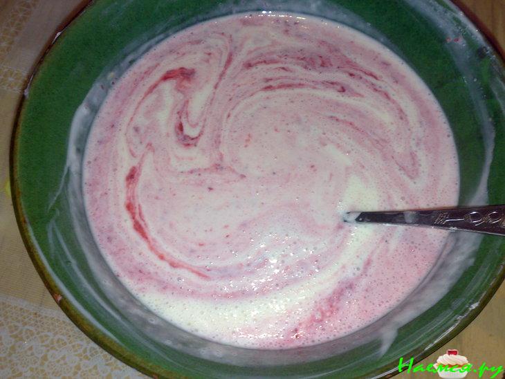 Творожный торт с коньяком