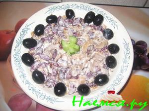 Салат из фасоли с грибами Салат из фасоли с грибами